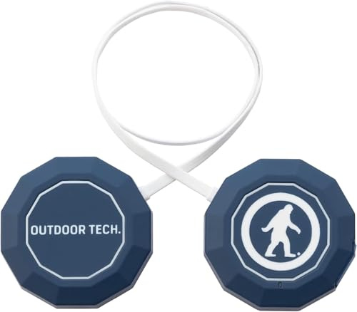 Outdoor Tech Chips 3.0 Bluetooth Snöhjälmhögtalare med Mikrofon för Trådlös Hjälm ljud och Musik för Snowboard och Skidhjälmar – Kompatibel med de Flesta Snöhjälmfickor – 13 Timmars Speltid - Blå