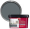 V33 Renovation Cupboard & Worktop Paint - No Undercoat Needed - High Resistance To Water Stains & Scratches - Ultra Washable - Charcoal Grey 2L