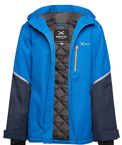 Arctix Kids Slopes Insulated Jacket, Nautical Blue, Medium