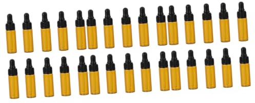 MAGICLULU 30 Pz bottiglia di olio essenziale bottle bottigliette bottiglie di stoccaggio di olio essenziale distributore di bottiglie d'acqua bottiglia viaggio bottiglie di vetro