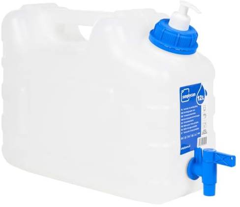 vidaXL Wasserbehälter mit Hahn und Seifenspender 10 L Kunststoff