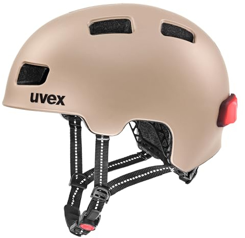 uvex city 4, Cykelhjälm unisex – vuxen, soft gold matt, 55-58 cm