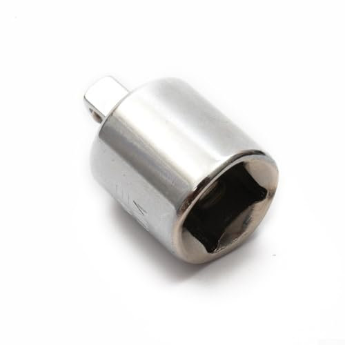 Adattatore per presa di azionamento, adattatore portatile, chiave a bussola da 1/2, 3/8, 1/4, da femmina a maschio, in acciaio, varie dimensioni (1/2-1/4)