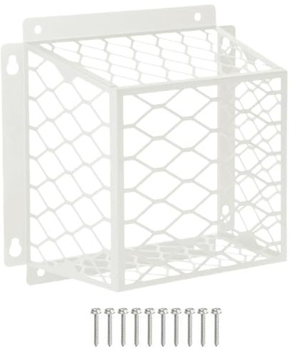 Grille d'aération pour sèche-linge – Grille anti-oiseaux en acier galvanisé | Protection d'échappement pour une utilisation en extérieur | Boîtier résistant à l'usure pour les aérations de sèche-linge