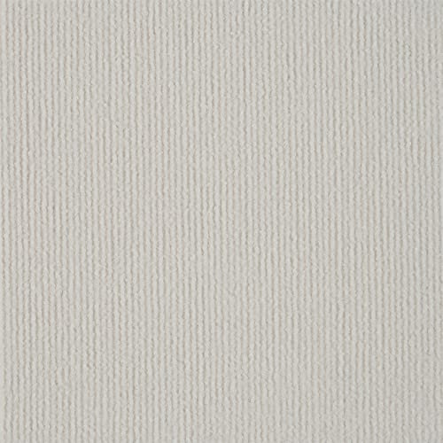 Losetas Autoadhesivas de Alfombra de 30 x 30 x 0,5 cm, Antideslizantes, fáciles de Instalar, Lavables y aspirables. Ideales para el hogar y la Oficina. 10 Piezas (Blanco Camello).