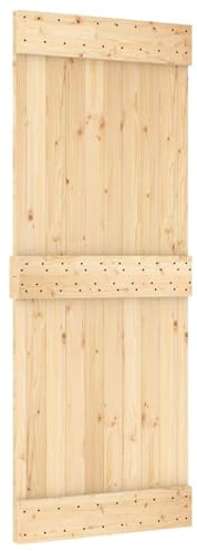 vidaXL Puerta NARVIK 80 x 210 cm Natural