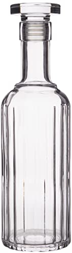 Bach Spirit Glass Decanter 24.5oz / 700ml - Retro Vintage Whisky and Vodka Bottles