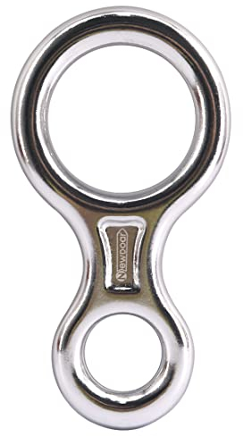 NewDoar 35 KN 8 Sicherungsgerä Abseilgerät Abbildung 8 Rescue Liniensystem (Typografie) Belay Device Rappel Klettern Belay Equipment Gear(weiß)