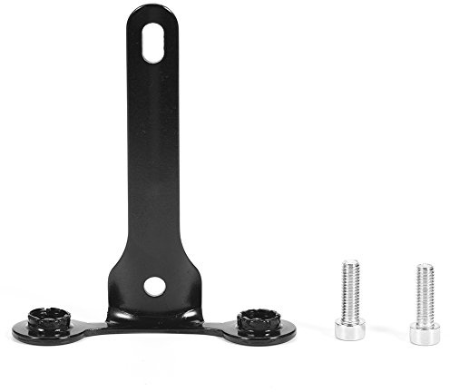 Dilwe Fahrrad Flaschenhalter CO2 Kartuschenhalter Halterung Portable und kleine Aufblashalterung Radfahren Sattel Cage Halter Reitzubehör(Schwarz)