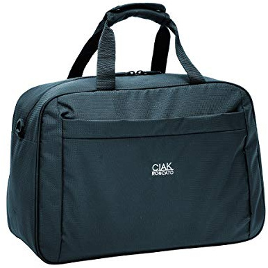 Ciak Roncato, SMART - Borsa da Viaggio Cabina Voli Low Cost in Tessuto Jacquard, Bagaglio Cabin Size, Blu Navy, 41 cm