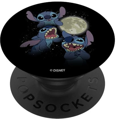 Disney Lilo & Stitch Three Stitch Moon PopSockets Swappable PopGrip