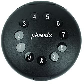 Phoenix Safe Company - Palm Key Safe - Smart Key Box - App Control - One Time Passcode Combination Lock - Key Safe Wall Mounted - KS0211E