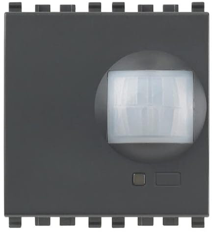 Vimar 20479 Rilevatore di Movimento By-Alarm a Infrarossi Passivi e Microonde, Grigio, 49mm x 45mm x 44mm