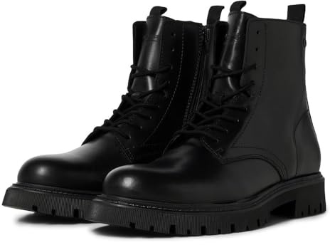 JACK & JONES Jfwdixon Leather Boot Sn Botines con cordonesHombre