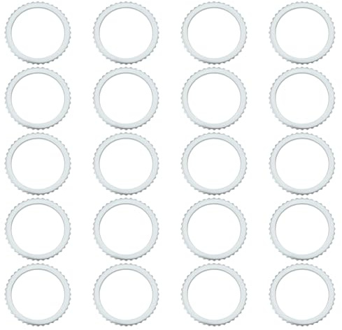 SG Store Lot de 20 bagues de réduction de lame de scie circulaire pour disque de coupe 25,4 x 20 x 1 mm