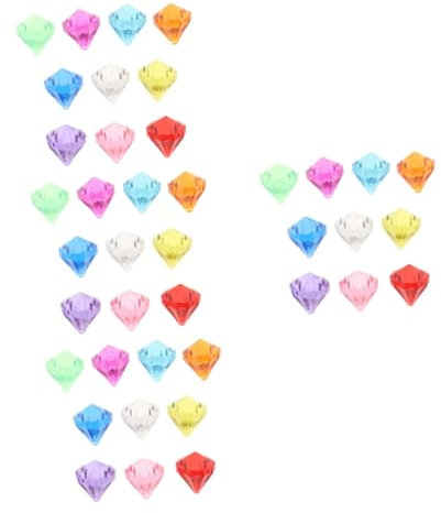ibasenice 120pcs Diving Gems Toys Set Gemstone Pool Toy for Fun for Treasure Hunts and Pool Parties Safe Acrylic Design