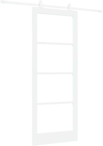 vidaXL Puerta Corredera ORKDAL 83 x 211 cm Blanco