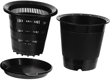 Kisangel Per Piante Da Vivaio in Fioriera Rotonda Per Piante Da Grandi Per Coltivare Come Spatifillo