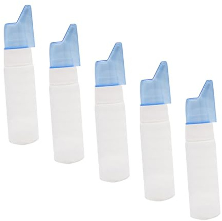 DECOMELODY Flacon Vaporisateur Nasal Portable 15cm En Abs Sans Fuite Pour Voyage Et Usage Quotidien Bouteille Spray Nasal Léger Et Réutilisable