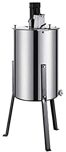 Extractor eléctrico de miel, centrífuga de tambor giratorio de acero inoxidable de 3 marcos para equipos de extracción de colmenares, grado alimenticio