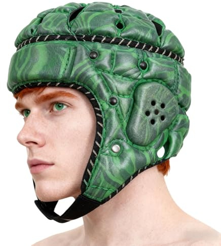 Casque de football respirant avec protection de la tête | Casque de football pour adolescents et adultes pour football, baseball, hockey, ski, cyclisme