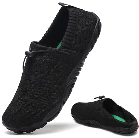 SAGUARO Unisex Zapatillas Barefoot Slip-On – Zapatillas sin Cordones con Puntera Ancha para Uso Diario, Tiempo Libre y Caminar, Gr.36-48