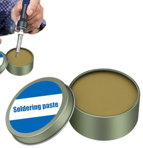DWNSKR 100g Pasta Saldante Pasta Saldante Stagno Flussante Pasta saldante Pasta per saldare a stagno Grasso Saldatura a Stagno Senza Piombo Flussi Pasta Saldante,per Saldatura a Stagno