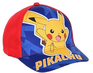 Pokémon Gorro para Niños, Gorra de Beisbol Pikachu, Gorra de Verano Infantil