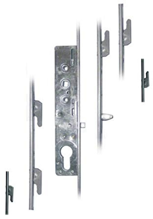 Mila Yale Fearless Inline Sliding Patio Door Lock 6 Hooks