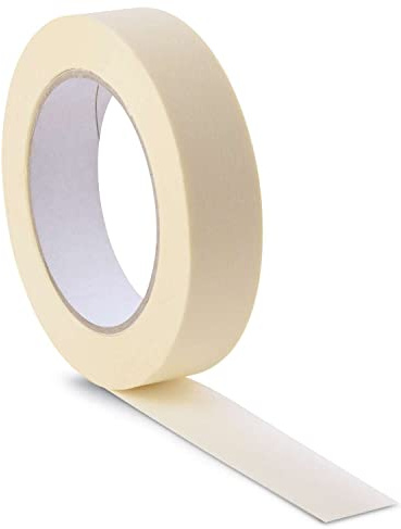 Emballage diamant – 6 rouleaux – Taille du ruban de masquage : 24 mm x 50 m. Ruban de masquage pour la décoration de peinture d'intérieur et d'extérieur.