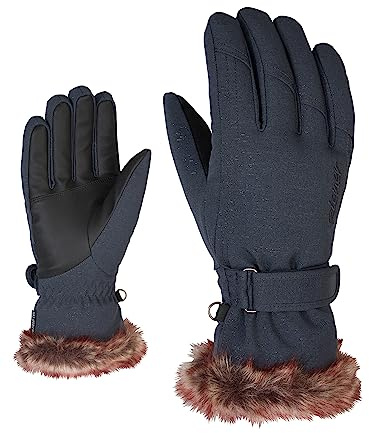 Ziener Damen Ski-Handschuhe/Wintersport, Warm, Atmungsaktiv Kim, 801117