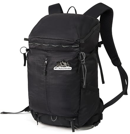 Naturehike Lightweight Hiking Backpack 25L/35L Multifunctional Trekking Backpack with Adjustable Chest Strap & Multi-Compartments, Durable Daypack Travel Rucksack for Men Women