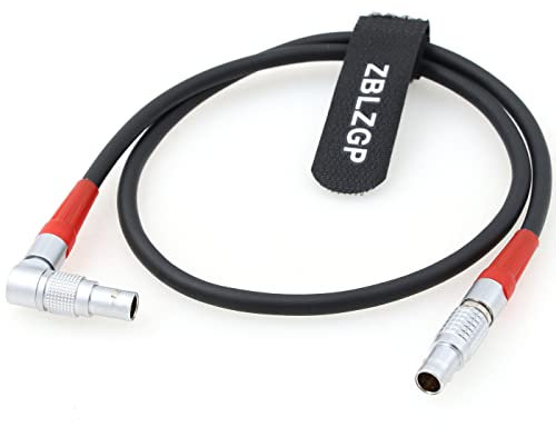 ZBLZGP Cforce Lens Motore Cavo Gomito 4 pin Maschio a 0B 4 pin Maschio per Arri LBUS FIZ MDR Wireless