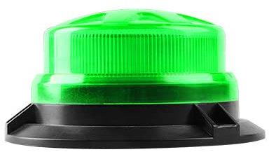 VVEDIK 9-28V Mini LED LED Blu Ambulazione Ruota Emergenza Strobo Strobo La Luce del Faro della Polizia con Magnete,Giallo