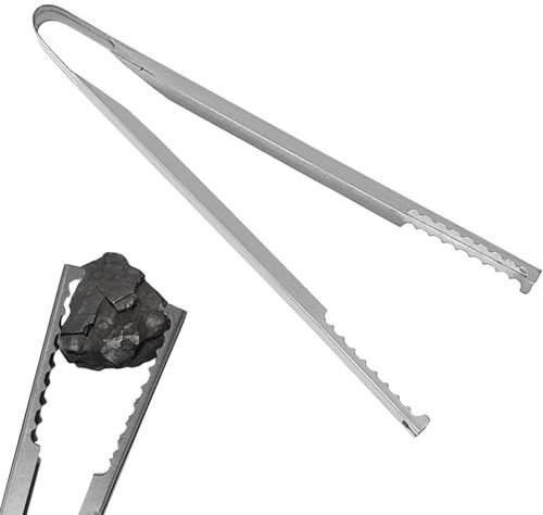 JYTDBCS BBQ Tongs - Stainless Steel Heavy Duty Tongs for Charcoal, Fireplace, Camping & Kitchen Use