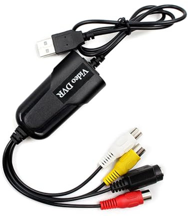 alloneslife Single Channel USB 2.0 Video Captures Card Cable USB2.0 To Signals Video Grabbing Converter