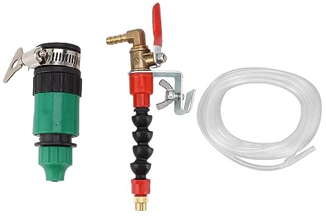 Máquina Cortadora Pulverizador de Agua Eliminador de Polvo Nebulización Alta Velocidad Reemplazo para Amoladora Angular (Manguera de agua de 5