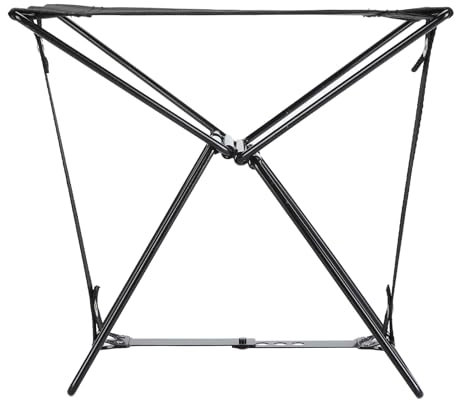Qcwwy Leichter Tragbarer Hocker, Klappbarer Angelstuhl, Kompakter Campinghocker, Faltbarer Outdoor-Sitz mit Tragetasche für Wandern, Grillen, Picknick, Strand