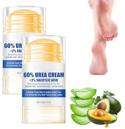 Upgrade Urea Foot Cream, 2025 New Foot Cream for Cracked Heels and Dry Skin, Cracked Heel Repair Cream, Foot Moisturiser for Hand Foot Care (2)