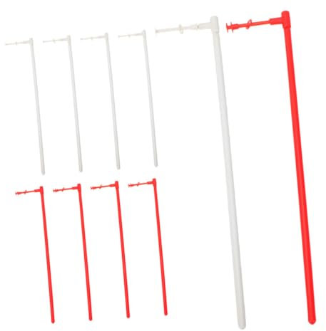 Garneck 10sets Diy Windmill Accessories Garden Windmill Spinner Boys and Girls Sticks