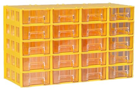 Small Parts nizer - Cassettiera per utensili a vite con cassetti per dadi, bulloni, garage, artigianato, elettronica, perline, scrapbooking e forniture scolastiche