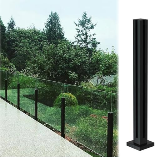 Panneaux en verre trempé pour rampes d'escalier, balcons, terrasses, villas, systèmes de balustrade, clips en verre, poteaux de balustrade au bord de la piscine, solution élégante et sûre