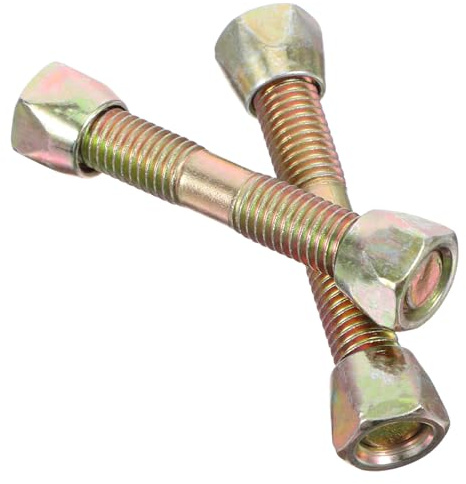 Zerodeko 2 Stück Federwiege Schrauben aus Metall für Hängesessel mit Einfacher Montage und Tragfähigem Design Zubehör für Hängekörbe im Innen und Außenbereich