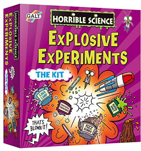 Galt Toys, Horrible Science - Explosive Experiments, Science Kit for Kids, Ages 8 Years Plus