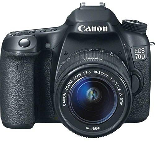 Canon EOS 70D Kit 18-55mm IS STM - Spiegelreflexkamera - Schwarz