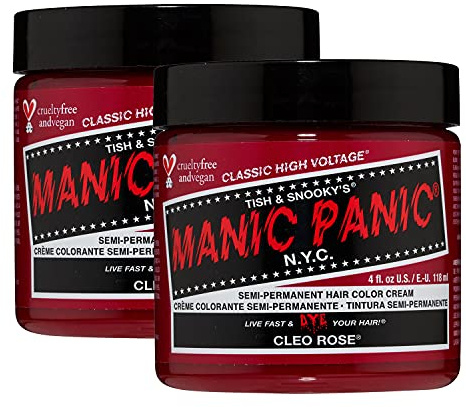 Manic Panic Cleo Rose Semi-permanente Haarfarbe, 113,4 ml, Rot