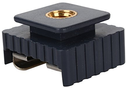 1/4 '' Adaptador de montaje de adaptador de zapata de hilo caliente para soporte de luz de soporte de flash de cámara