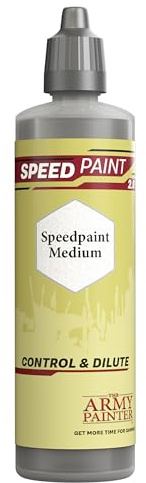 The Army Painter Speedpaint Medium 100 ml 2.0, Single Modellbau Acrylfarbe 18ml Einschichtige Lackierlösung Für Fantasy Tabletop Miniatures Like Warhammer 40k Figuren und DnD Miniatures