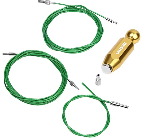 BESNIN Internal Cable Routing Kit – Compatible with Gear/Brake Cables, Di2 E-Tube & Hydraulic Hoses, for Carbon, Aluminium & Titanium Frames