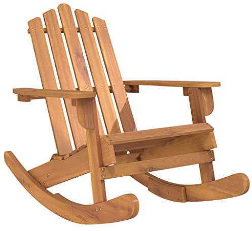 vidaXL Adirondack-Schaukelstuhl Massivholz Akazie
